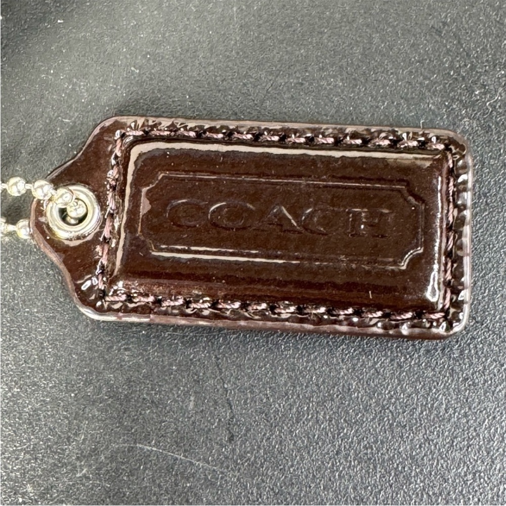 Coach Ashley Liquid Glass Patent
Leather Shoulder Bag - Picture 14 of 17